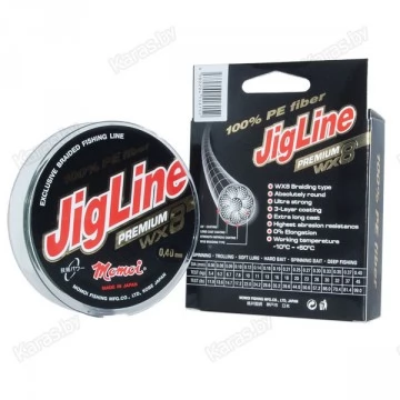 Леска плетеная Momoi JigLine Premium WX8 100м (8 нитей)